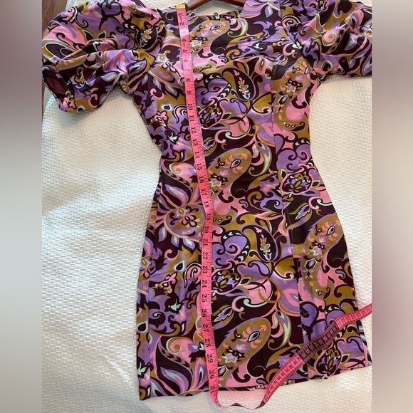 NWT Ted Baker FlickI Short Sleeve Printed Mini Dress - Picture 13 of 16